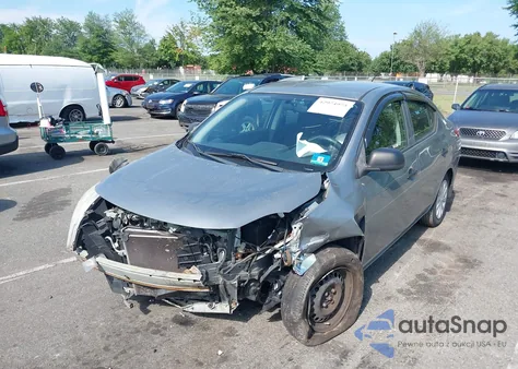 2012 Nissan Versa 1.6 S from USA, damaged, VIN 3N1CN7AP8CL878885